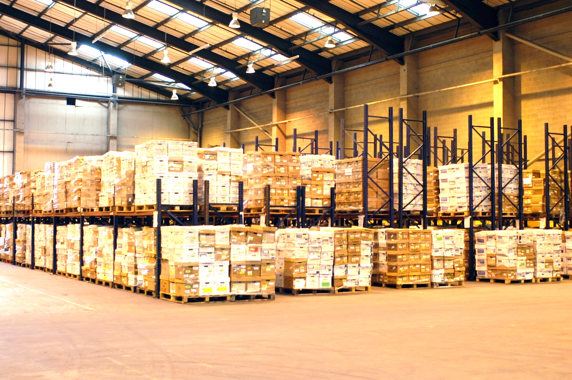 indoor warehouse storage